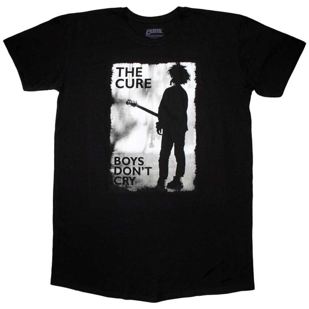The Cure Womens/Ladies Boys Don�'t Cry T-Shirt / Black